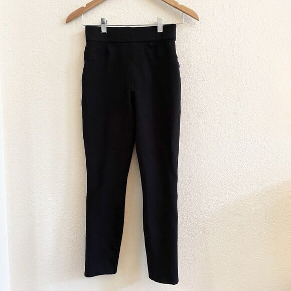 Spanx 20202R The Perfect Black Ponte Skinny Pants Size Small - Picture 2 of 11